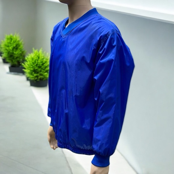 Harriton Athletic V-Neck Pullover Jacket Windshirt - Picture 6 of 16